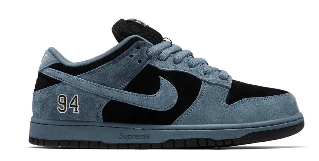 Nike SB Dunk Low Supreme 94 Ocean Fog LEFT Men 7, RIGHT Men 6.5