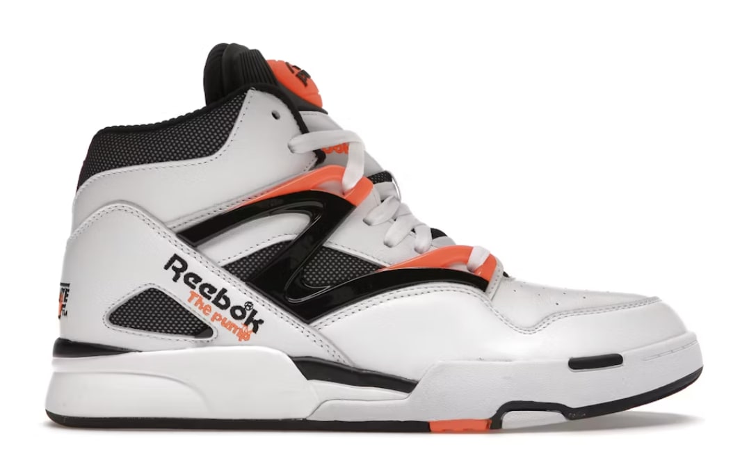 Reebok Pump White/Orange (Men 9) New