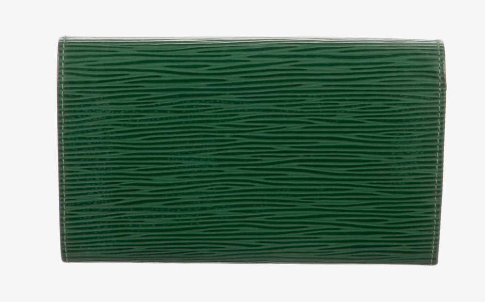 Louis Vuitton Epi Leather Wallet Green