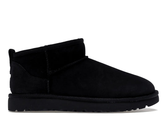 UGG Classic Ultra Mini Boot Black (Women's) - Sneakers - Jawns on Fire Sneakers & Shoes