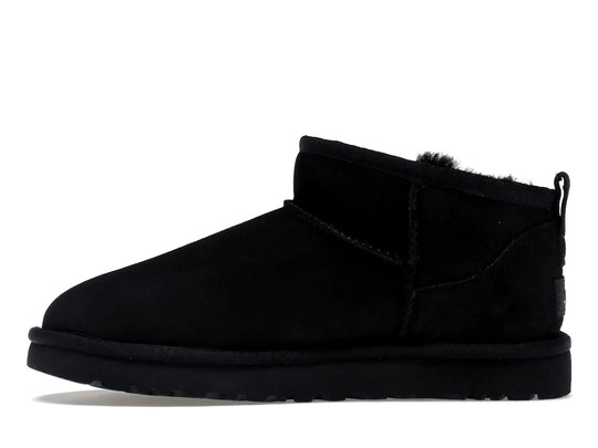UGG Classic Ultra Mini Boot Black (Women's) - Sneakers - Jawns on Fire Sneakers & Shoes