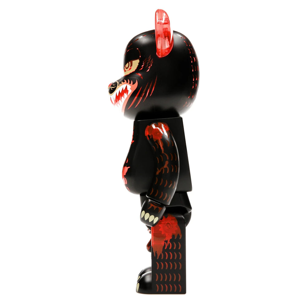 Bearbrick Godzilla VS Destoroyah version Godzilla (Meltdown) 100% & 400% Set Clear Orange Ver.