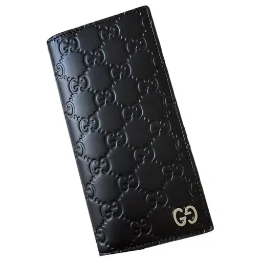 Gucci GG Leather Continental Wallet Black
