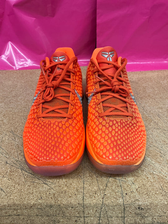 Kobe 6 Proto Total Orange Men 10 New (Discolored)