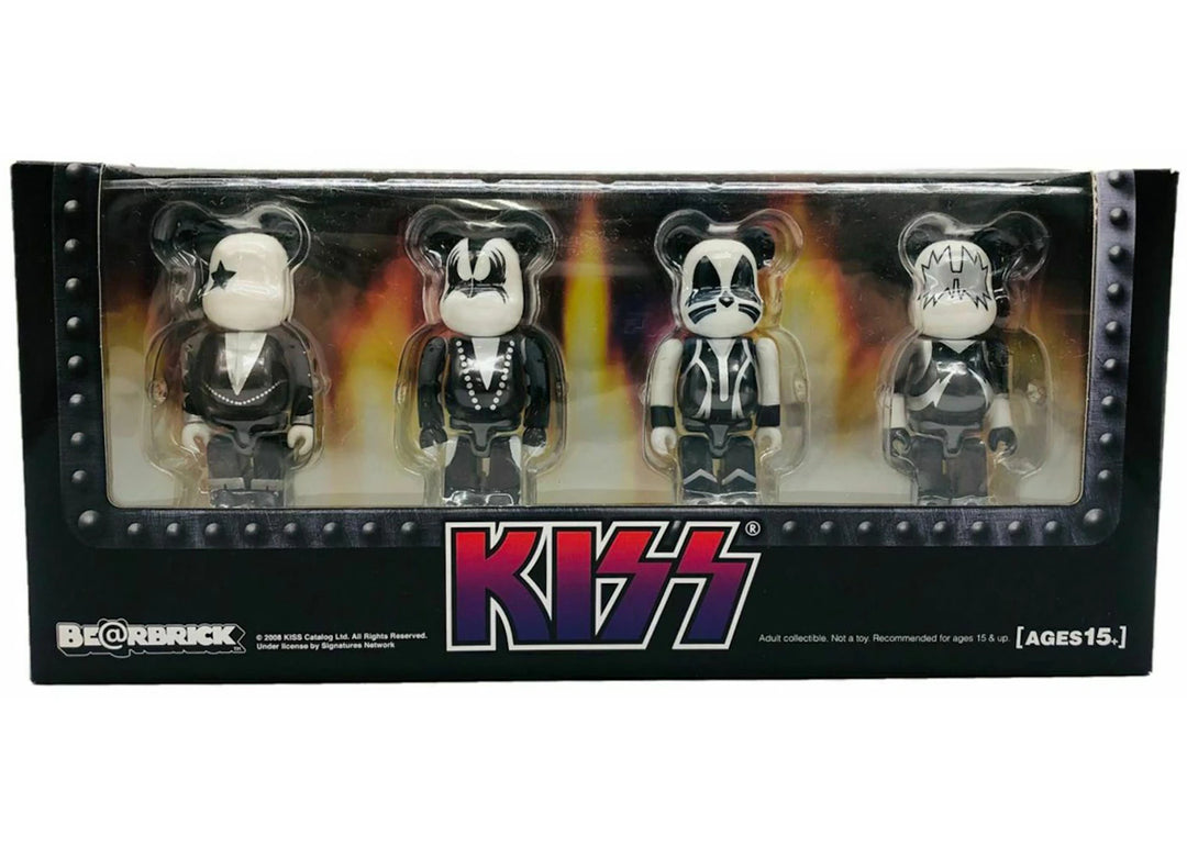 Bearbrick x KISS 100% 4 Pack
