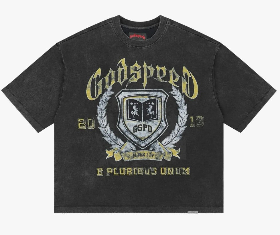 Godspeed GSPD Crest T-Shirt Black Wash