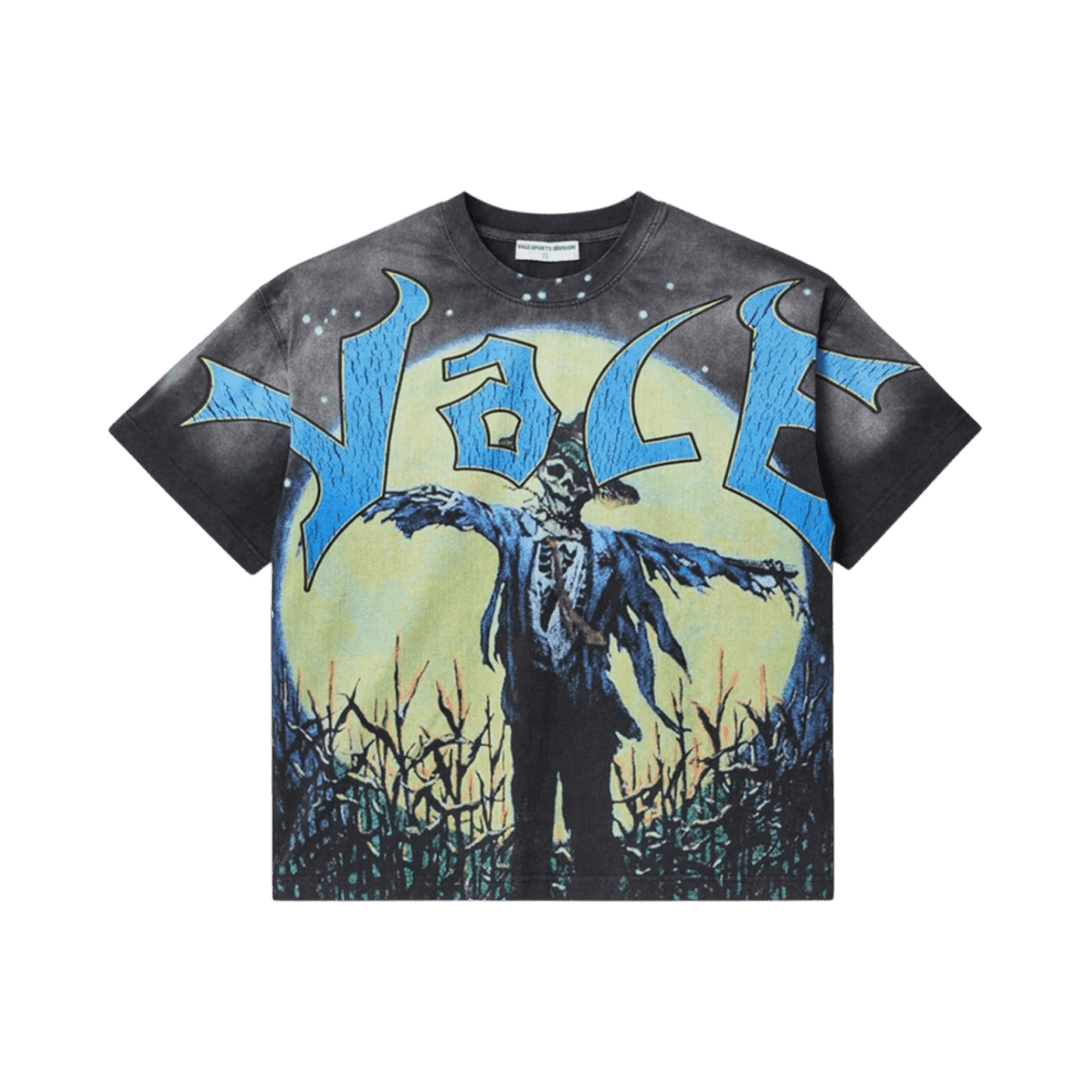 Vale Blue Scarecrow Tee Black - T-Shirt - Jawns on Fire Sneakers & Shoes