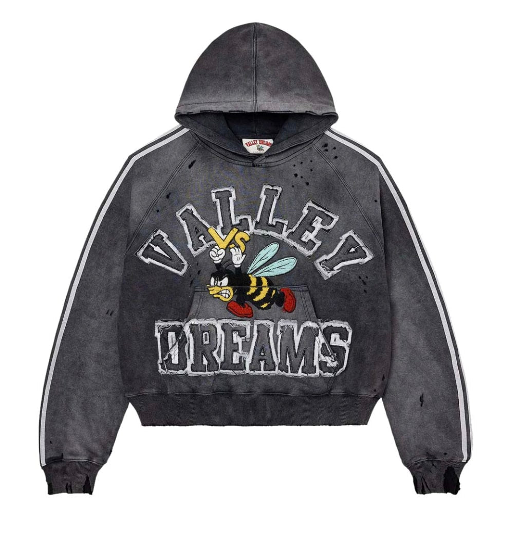 Vale Forever Anthem Hoodie Pullover Black / Mono - Clothing - Mens - Jawns on Fire Sneakers & Shoes