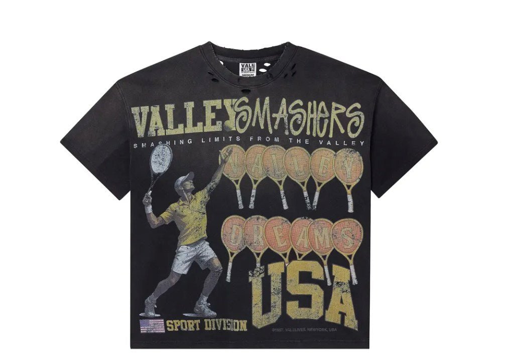 Vale Forever Wimbledon Tee 'Black' - Clothing - Mens - Jawns on Fire Sneakers & Shoes
