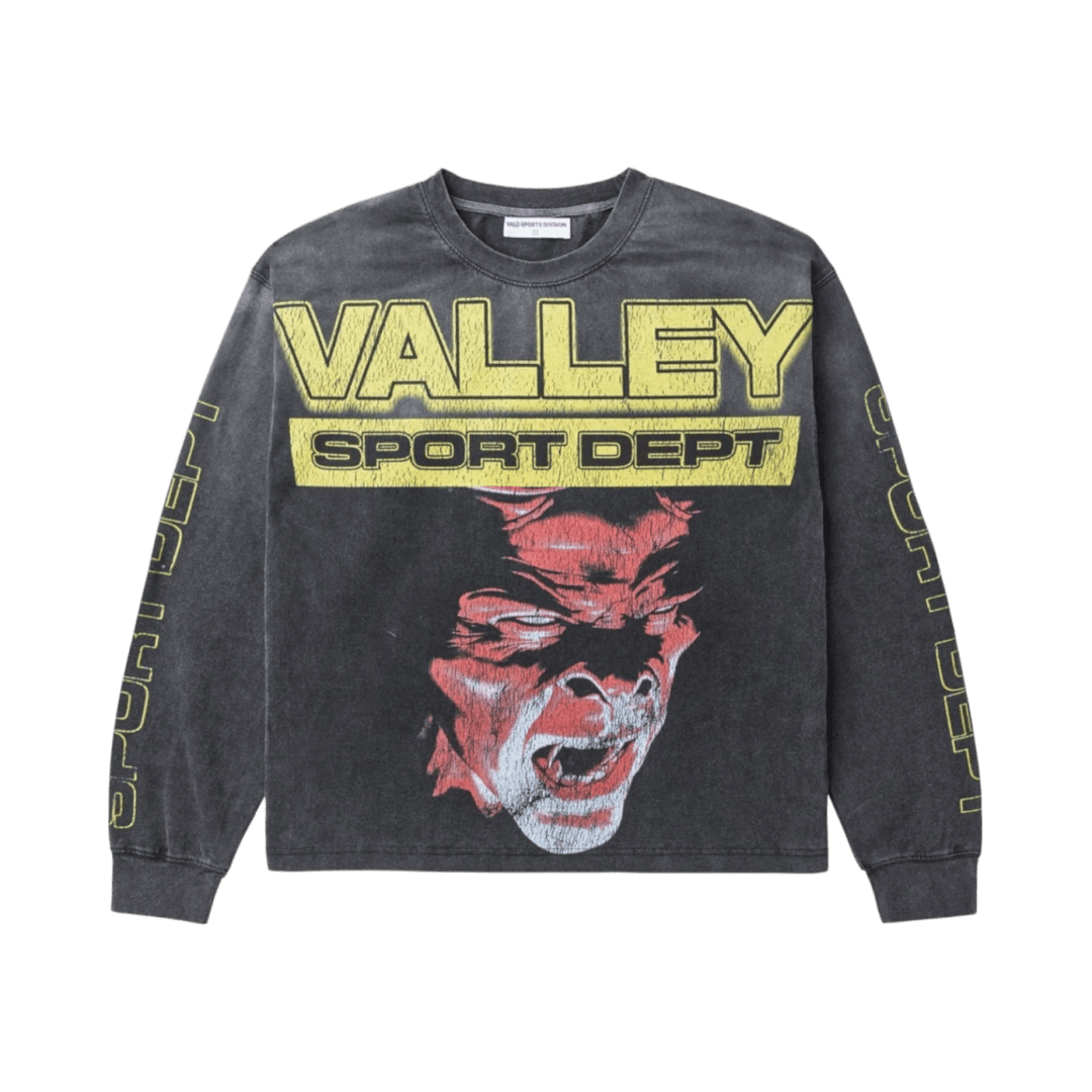 Vale Hellboy Long Sleeve Tee Black - T-Shirt - Jawns on Fire Sneakers & Shoes