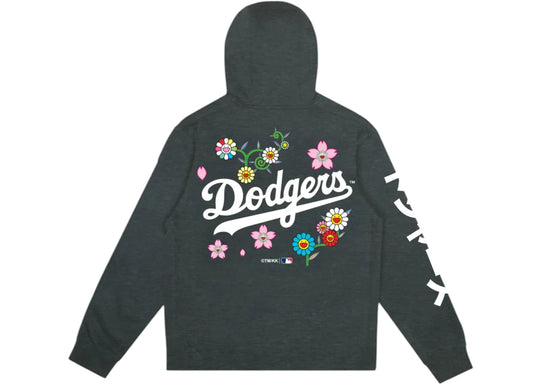 Takashi Murakami Fanatics x Los Angeles Dodgers World Series 2025 Champs Hoodie Charcoal