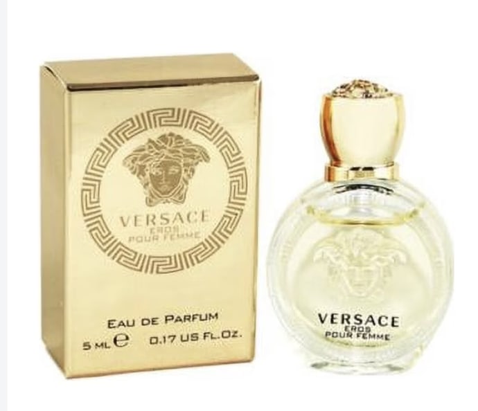 Versace Eros Pour Femme Eau De Parfum 5ml - Perfumes &amp; Colognes - Jawns on Fire Sneakers &amp; Shoes