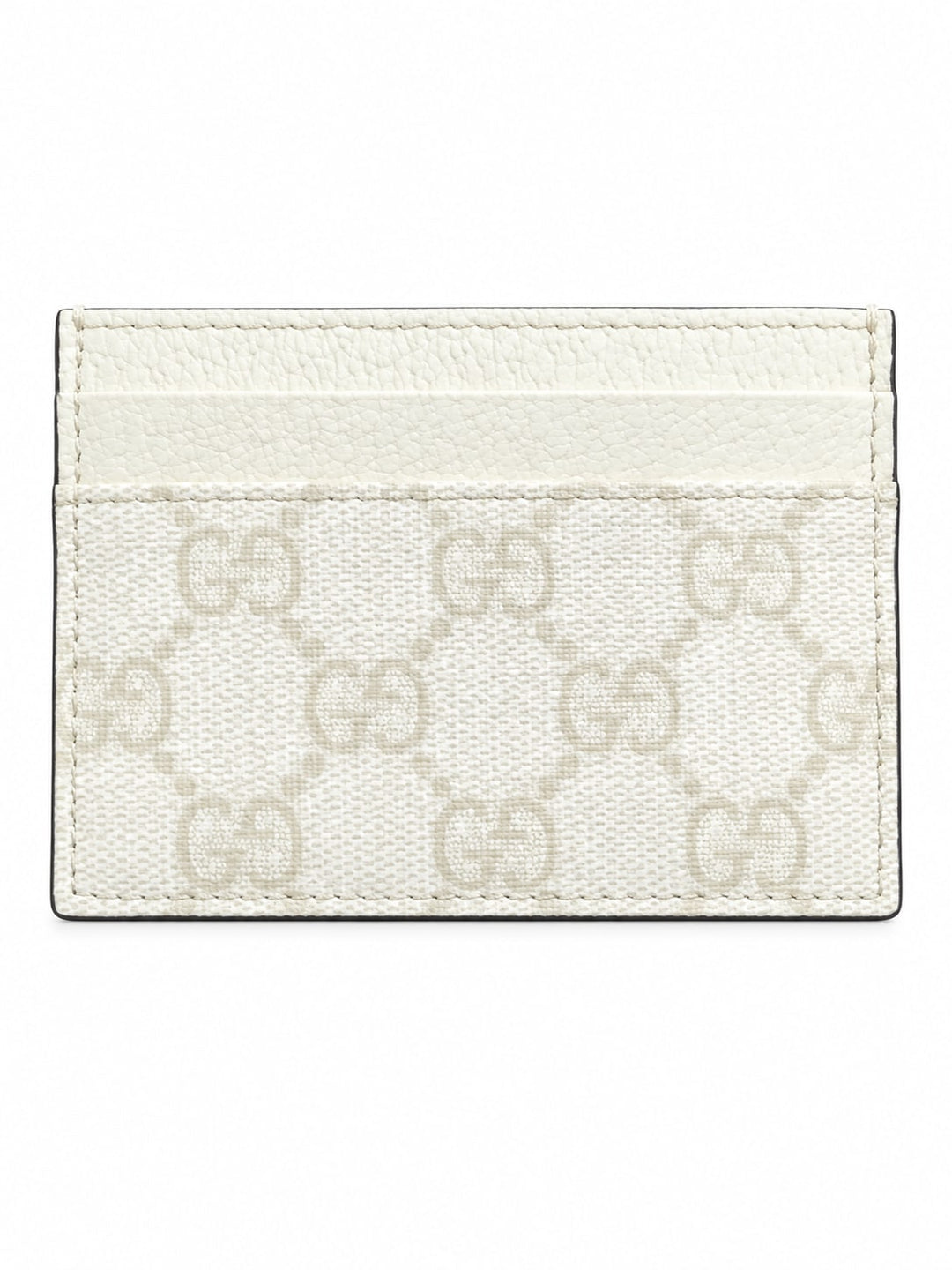 Gucci Card Case Wallet GG White