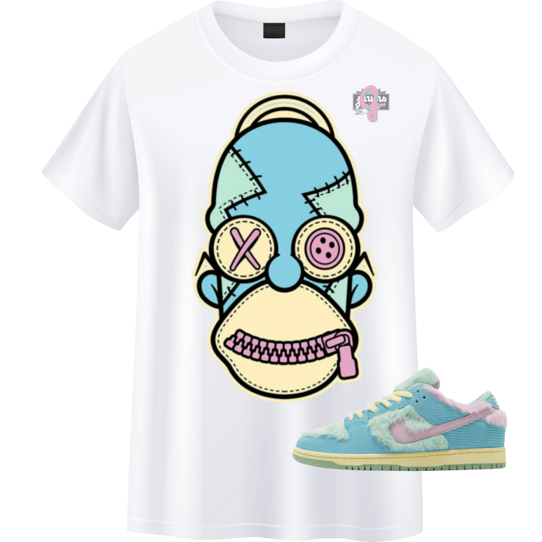 Visty Verde Homer - Original Jawns - White T-Shirt - T-Shirt - Jawns on Fire Sneakers & Shoes