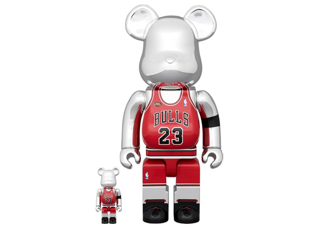 Bearbrick Michael Jordan 1998 Last Shot 100% &amp; 400% Set