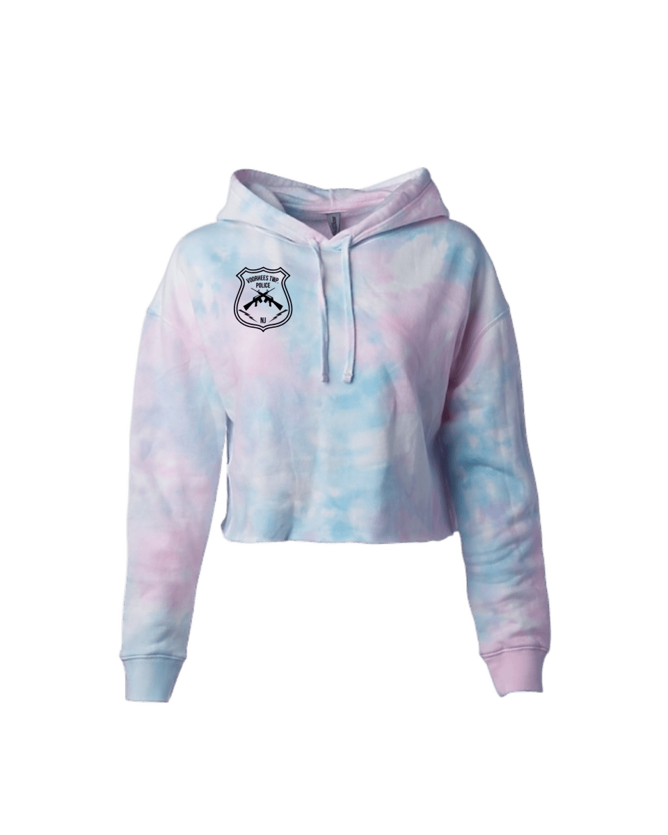 Voorhees Police Dept - Lightweight Crop Top Hoodie - Women - Hoodie - Jawns on Fire Sneakers & Shoes