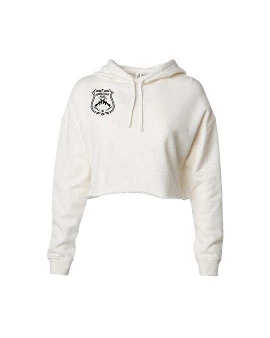 Voorhees Police Dept - Lightweight Crop Top Hoodie - Women - Hoodie - Jawns on Fire Sneakers & Shoes