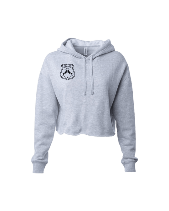 Voorhees Police Dept - Lightweight Crop Top Hoodie - Women - Hoodie - Jawns on Fire Sneakers & Shoes