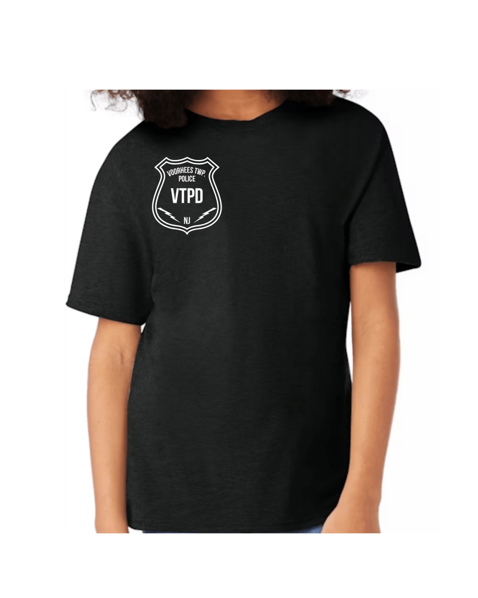 Voorhees Police Dept - T-Shirt - Unisex - Kids - Short Sleeve - Jawns on Fire Sneakers & Shoes