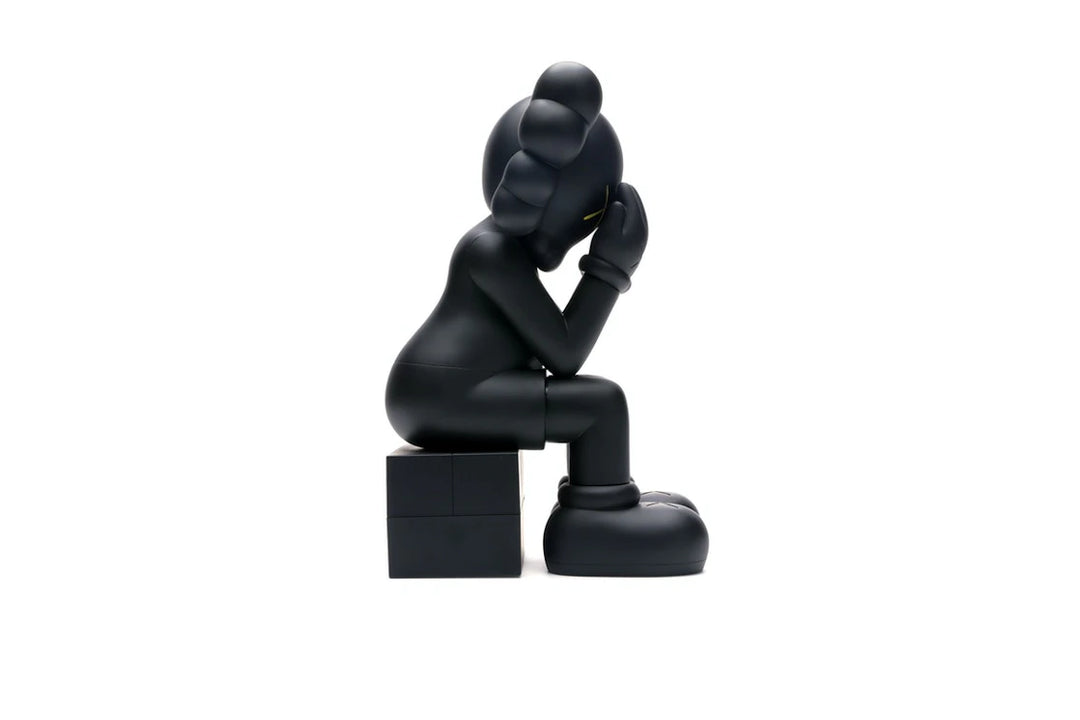 KAWS Passing Through Open Edition Vinyl Figure Black