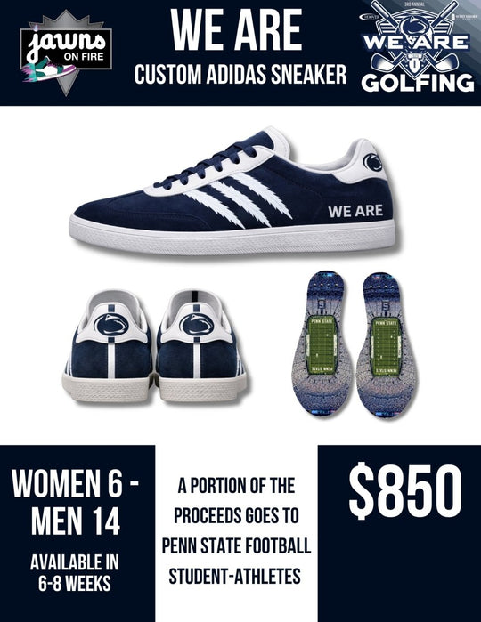 WE ARE PSU adidas Custom Navy Sneaker - Sneakers - Jawns on Fire Sneakers & Shoes