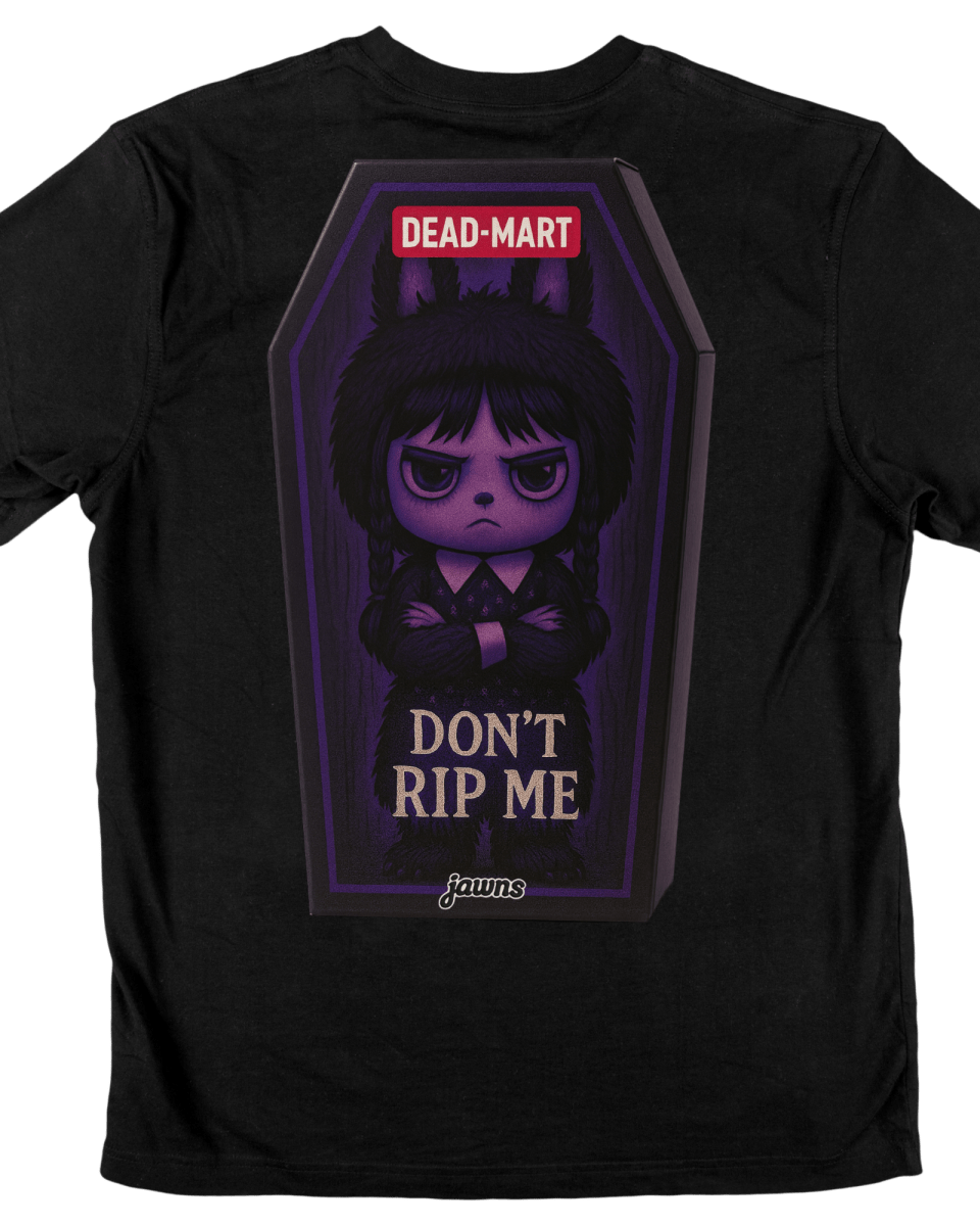 Wednesday Adams LaBuBu - Original Jawns - Black T-Shirt - T-Shirt - Jawns on Fire Sneakers & Shoes