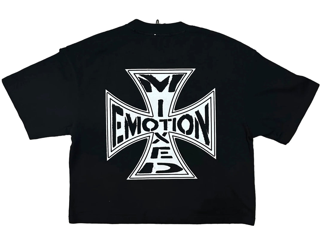 Mixed Emotions Black ‘Classic’ Tee Boxy Fit