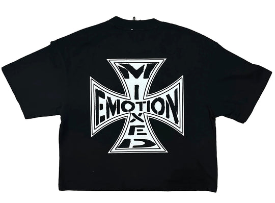 Mixed Emotions Black ‘Classic’ Tee Boxy Fit