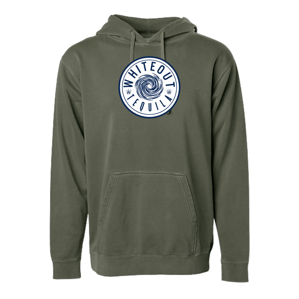White Out Tequila French Terry Hoodie - Agave Grove Olive - Hoodie - Jawns on Fire Sneakers & Shoes