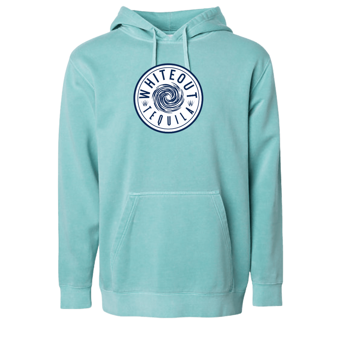 White Out Tequila French Terry Hoodie - Fresh Pour Mint - Hoodie - Jawns on Fire Sneakers & Shoes