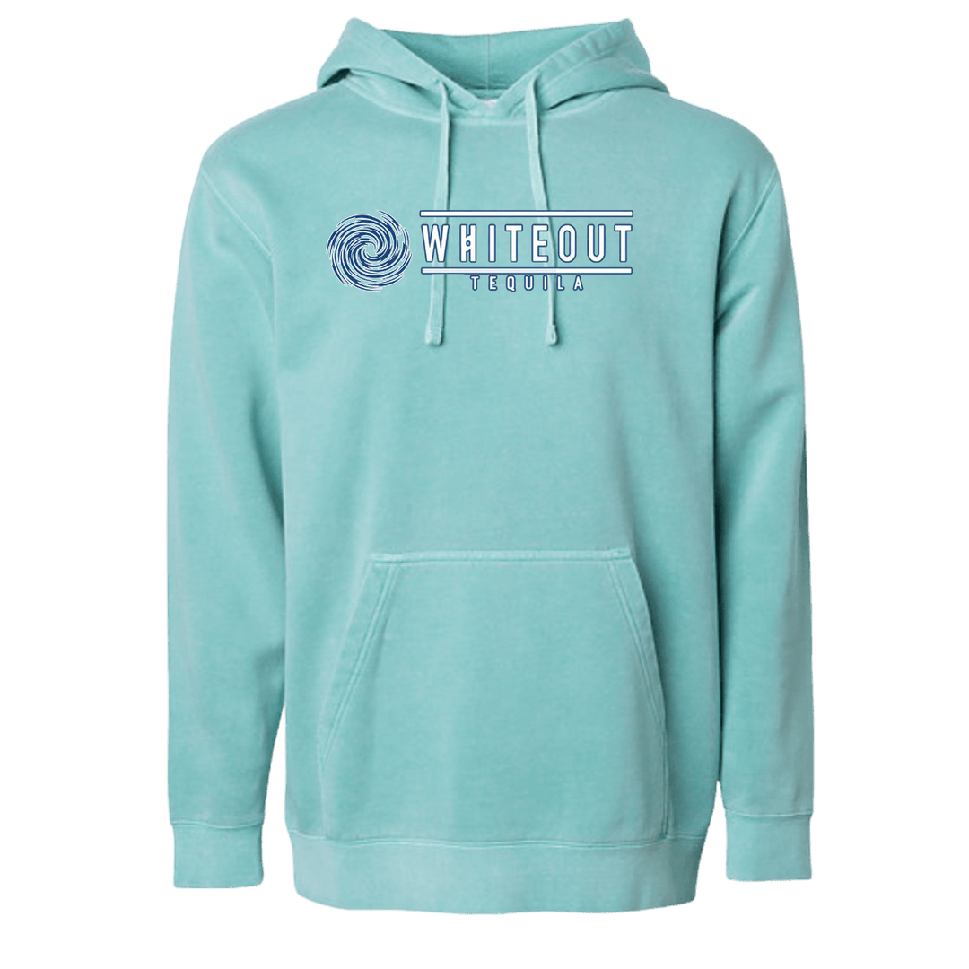 White Out Tequila French Terry Hoodie - Fresh Pour Mint - Hoodie - Jawns on Fire Sneakers & Shoes