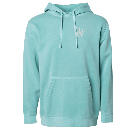 White Out Tequila French Terry Hoodie - Fresh Pour Mint - Hoodie - Jawns on Fire Sneakers & Shoes