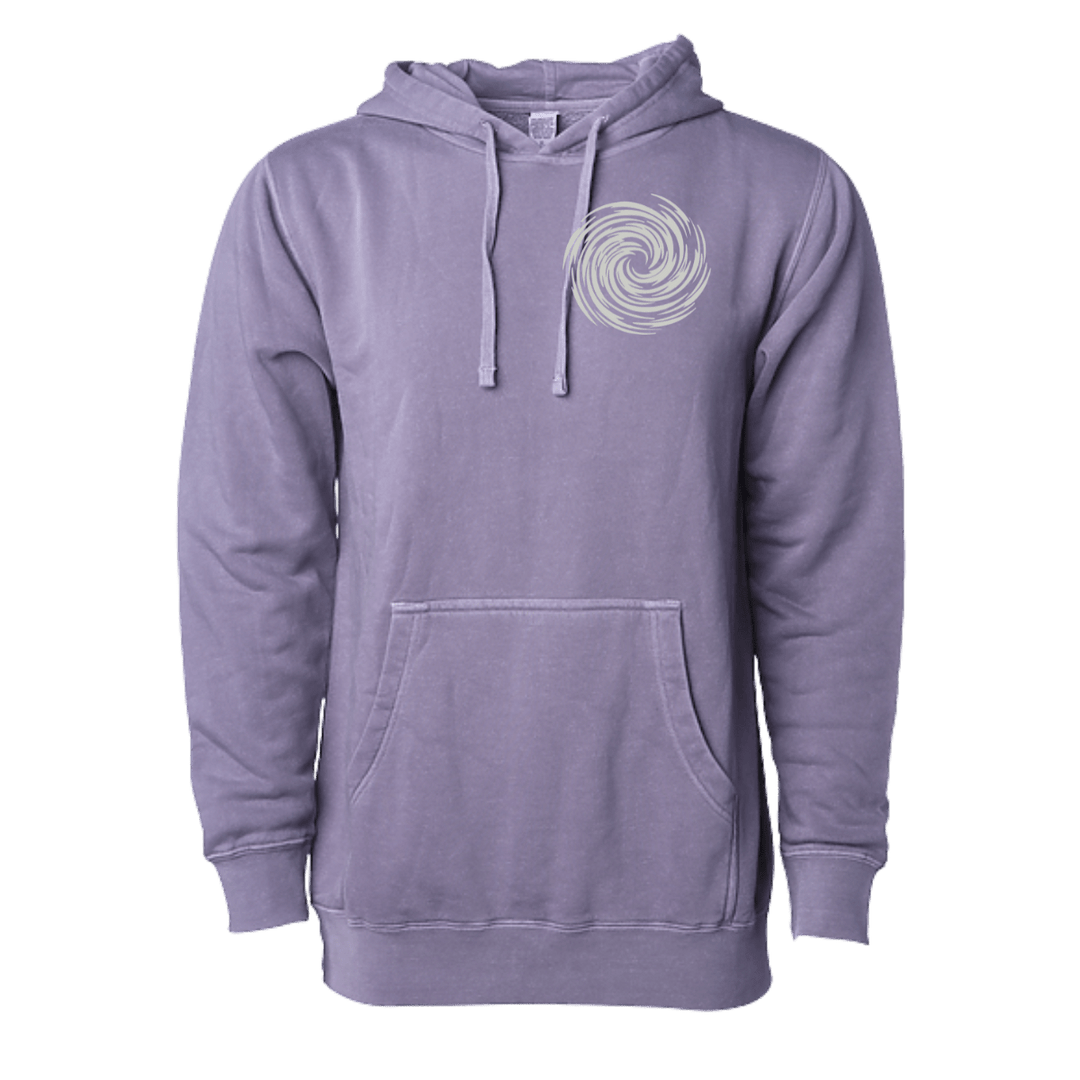 White Out Tequila French Terry Hoodie - Lavender Spirit Bloom - Hoodie - Jawns on Fire Sneakers & Shoes