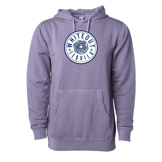 White Out Tequila French Terry Hoodie - Lavender Spirit Bloom - Hoodie - Jawns on Fire Sneakers & Shoes