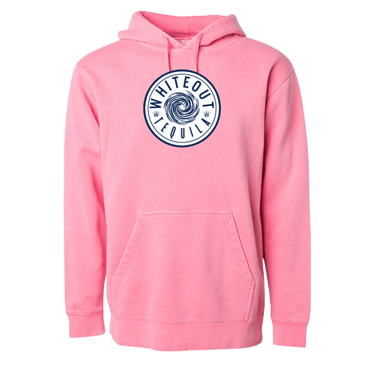 White Out Tequila French Terry Hoodie - Pink Blush Agave - Hoodie - Jawns on Fire Sneakers & Shoes