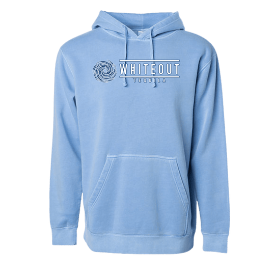 White Out Tequila French Terry Hoodie - True Blue Spirit - Hoodie - Jawns on Fire Sneakers & Shoes