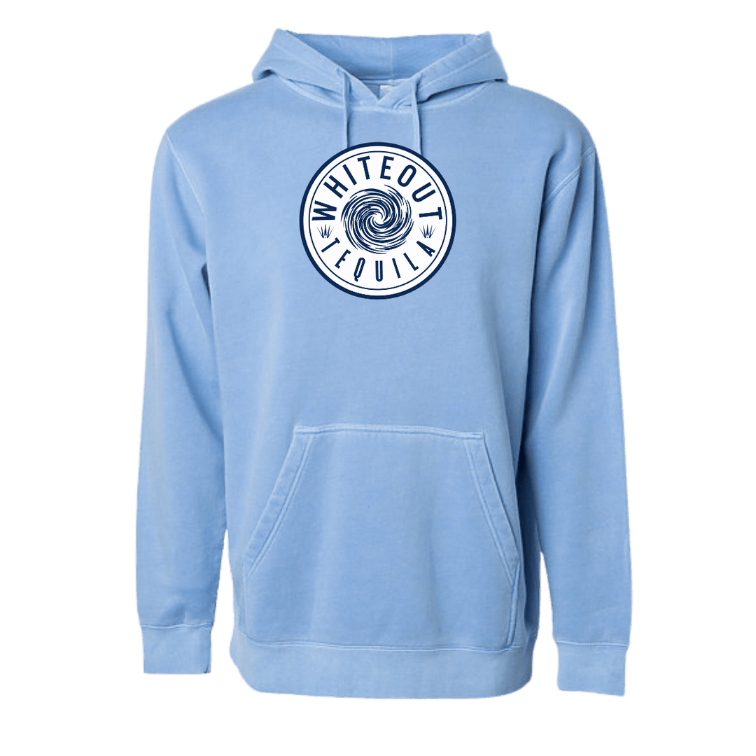 White Out Tequila French Terry Hoodie - True Blue Spirit - Hoodie - Jawns on Fire Sneakers & Shoes