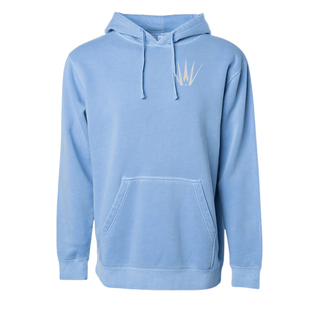 White Out Tequila French Terry Hoodie - True Blue Spirit - Hoodie - Jawns on Fire Sneakers & Shoes