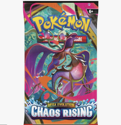 Pokémon Mega Evolution Chaos Rising  Pack WN