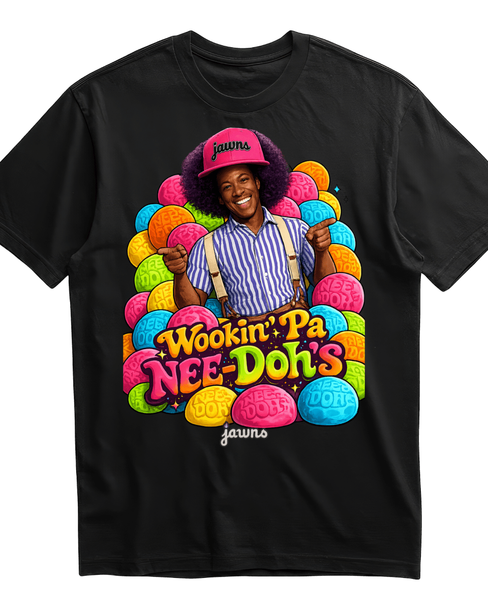 Workin' PA Nee - Doh's Black T-Shirt - Only Jawns - T-Shirt - Jawns on Fire Sneakers & Shoes
