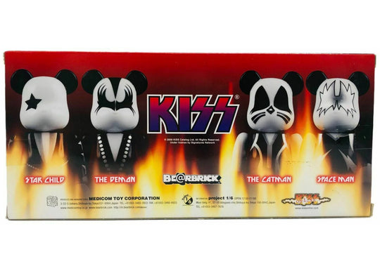 Bearbrick x KISS 100% 4 Pack