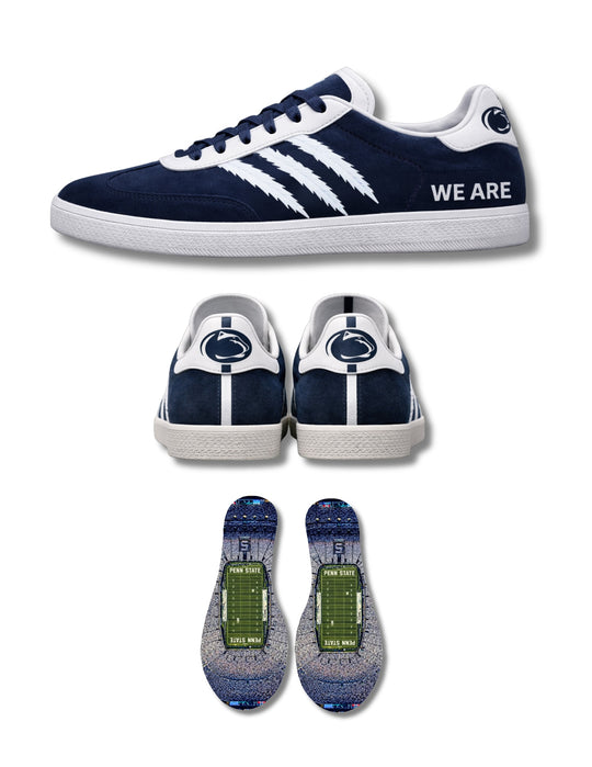WE ARE PSU adidas Custom Navy Sneaker