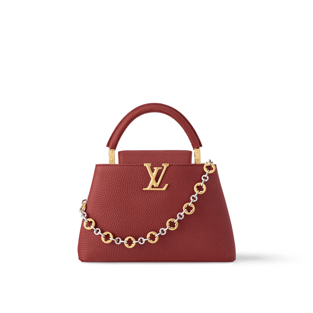 Louis Vuitton Capucines Mini Rust Red M12937
