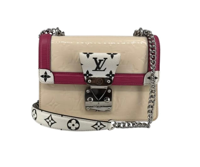 Louis Vuitton Creme Vernis Monogram Wynwood Bag | 20cm | C.2019