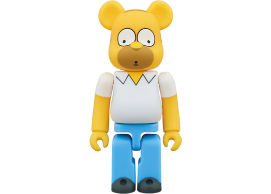 Bearbrick Homer Simpson 100% Yellow