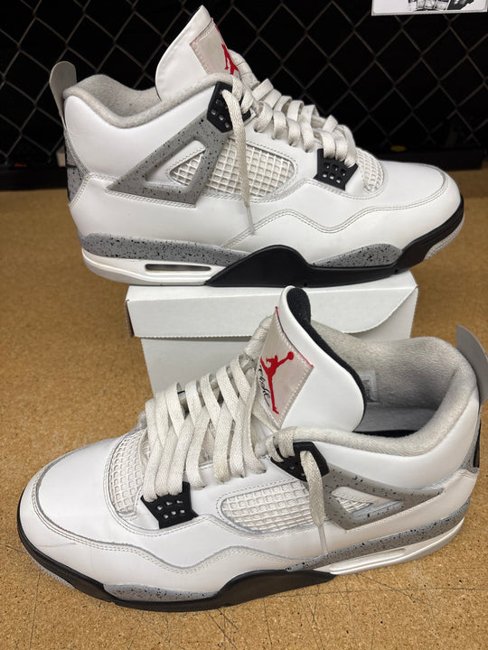 Jordan 4 White Cement (Men 13) Used (No Box)