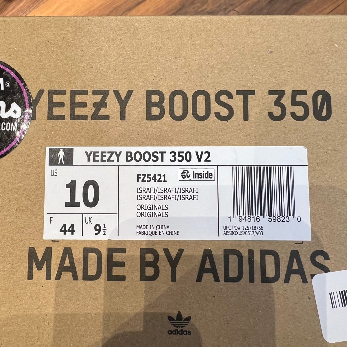 Yeezy Boost 350 V2 'Israfil' - Gently Enjoyed (Used) Men 10 - Low Sneaker - Jawns on Fire Sneakers & Streetwear