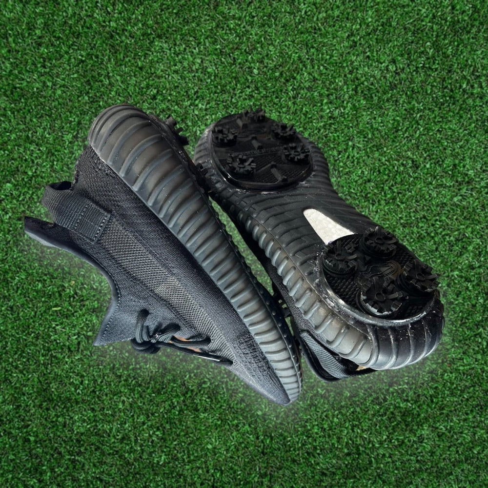 Yeezy Boost 350 V2 Onyx - Golf Cleat - Sneakers - Jawns on Fire Sneakers & Shoes