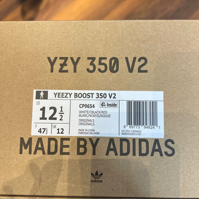 Yeezy Boost 350 V2 Zebra - Gently Enjoyed (Used) Men 12.5 - Low Sneaker - Jawns on Fire Sneakers & Streetwear