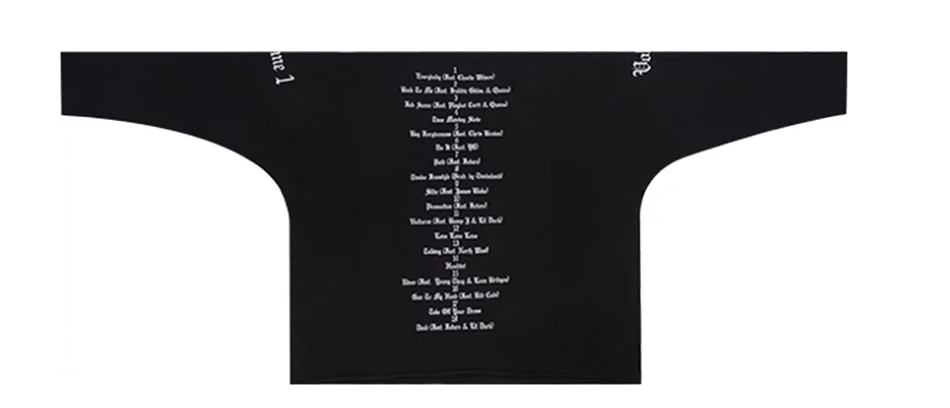 Yeezy Yeezy YZY Gosha Vultures Long Sleeve T-Shirt - Black Yeezy Yeezy YZY Gosha Vultures Long Sleeve T-Shirt - Black